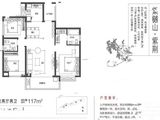 万科新都荟_3室2厅2卫 建面117平米