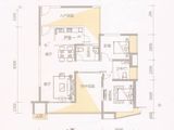 新世纪君汇半岛_2室2厅2卫 建面108平米