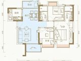 锦绣四季花园_3室2厅2卫 建面85平米