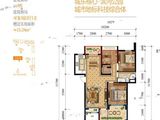 孔雀城_3室2厅1卫 建面99平米