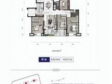 佳源秀湖印象_4室2厅2卫 建面142平米