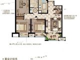 无锡公园悦府_3室2厅1卫 建面92平米