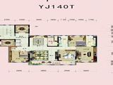 碧桂园紫龙府_4室2厅2卫 建面140平米