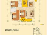 伴山帝景_3室2厅2卫 建面129平米