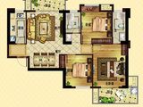 皇鼎公馆_3室2厅2卫 建面106平米