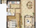 招商兰溪谷_2室2厅1卫 建面74平米