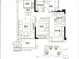 中骏四季风华_3室2厅2卫 建面89平米