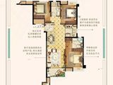 保利世茂璀璨滨江_3室2厅2卫 建面95平米