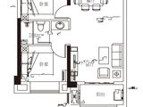 金辉优步悦山_2室2厅1卫 建面71平米