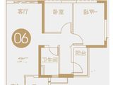 保利天汇_2室2厅1卫 建面78平米