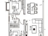 阳光新城_2室2厅1卫 建面89平米