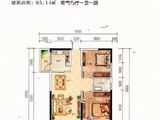 麒胤海滨城_2室2厅1卫 建面85平米