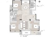 绿城紫薇公馆_3室2厅2卫 建面120平米