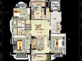 碧桂园翡翠滨江_3室2厅2卫 建面120平米