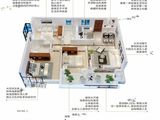 东投银滩海玥台_3室2厅2卫 建面106平米