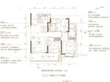 禹洲绿城蘭园_3室2厅2卫 建面112平米