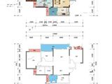 长虹国际城丨中央公馆_3室2厅2卫 建面106平米