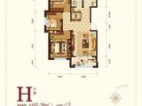 中房四季城_3室2厅1卫 建面102平米