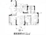 俊怡庐山御府_3室2厅2卫 建面128平米