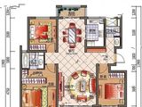 开元上郡_3室2厅2卫 建面142平米