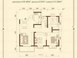 石鼓山臻园_3室2厅1卫 建面109平米