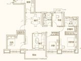 恒大翡翠华庭_4室2厅2卫 建面146平米