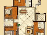 悦海天润府_4室2厅3卫 建面170平米