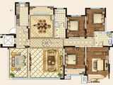 公园华府_4室2厅2卫 建面233平米