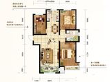 银帝桃源里_3室2厅1卫 建面110平米