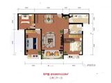 庐陵东方_3室2厅2卫 建面110平米