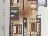 乐想天诚_2室2厅1卫 建面97平米