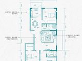 尚荣玲珑公馆_3室2厅2卫 建面167平米