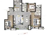 威海万达广场_3室2厅2卫 建面120平米