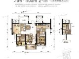 碧桂园世纪滨江_3室2厅2卫 建面105平米