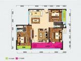 诚信枫林逸景_3室2厅2卫 建面128平米