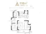 世樾城_3室2厅1卫 建面110平米