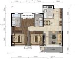 华润置地新凯旋_3室2厅2卫 建面120平米