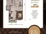 昊皇丽城_3室2厅2卫 建面89平米