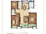 鸿泰花漾城四期_3室2厅2卫 建面135平米