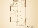 正祥贵里香园_2室2厅1卫 建面75平米