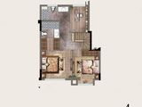 世茂云樽_3室2厅3卫 建面101平米