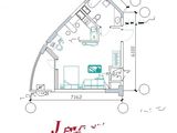 长城文华花苑_1室1厅1卫 建面50平米