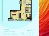 睿鼎国际中心_2室1厅1卫 建面67平米