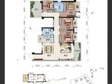 金悦澜湾_5室2厅2卫 建面121平米