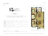 宣化珑玥小区_2室2厅1卫 建面102平米
