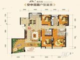 杭州湾世纪城_4室2厅3卫 建面212平米