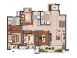 光明当代拾光里_4室2厅2卫 建面125平米