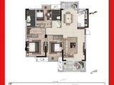 广隆阳光城_3室2厅2卫 建面124平米