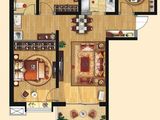 万科幸福里_3室2厅1卫 建面103平米