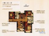 雍锦园_3室2厅2卫 建面89平米